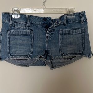American Eagle womens jean shorts, size 4